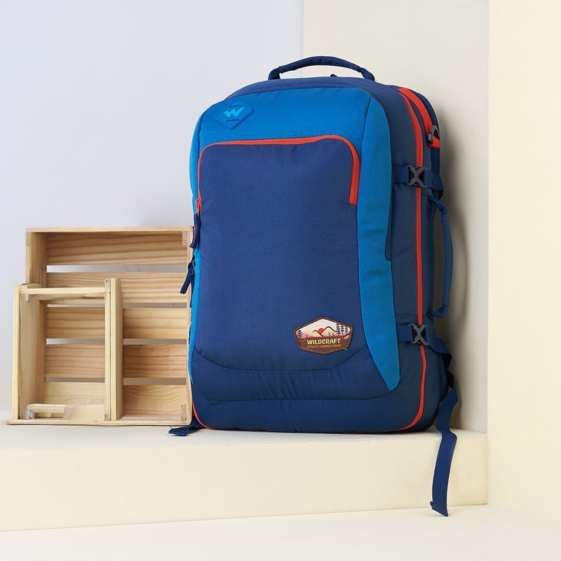 WILDCRAFT Solid Backpack in Blue for Kids - Image 2